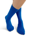 Plain Bamboo Socks - Cool Sea Blue