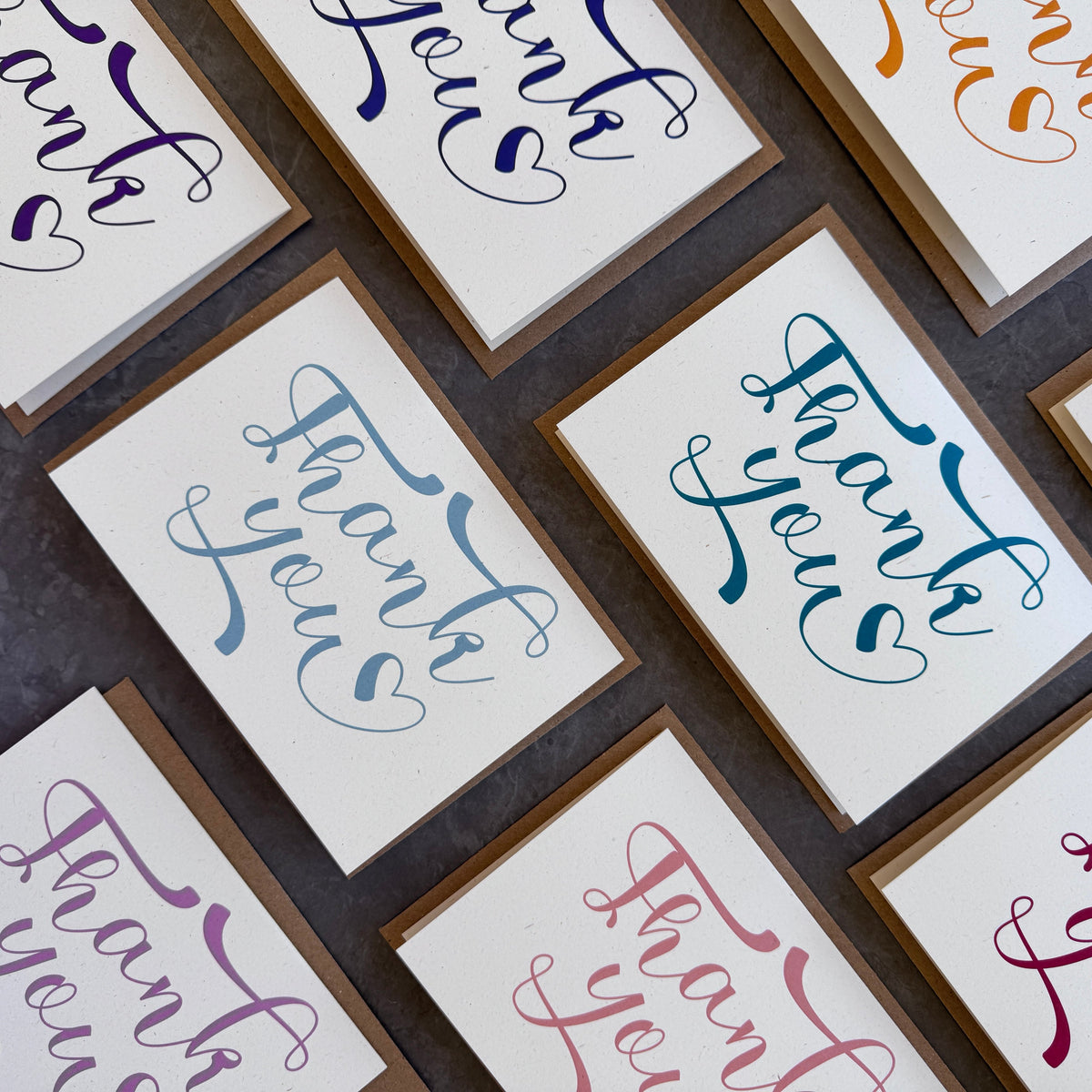 Thank You Note Card Set