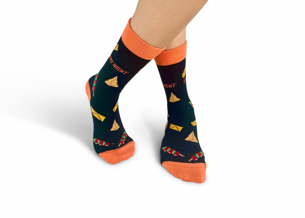 Curry Night Bamboo Socks