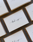 Minimalist Thank You Note Cards