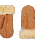 Adult Natural Sheepskin Gloves - Beige
