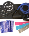 Jute Premium ECO Fitness, pilates, Yoga Mat + Fitness Bundle-1