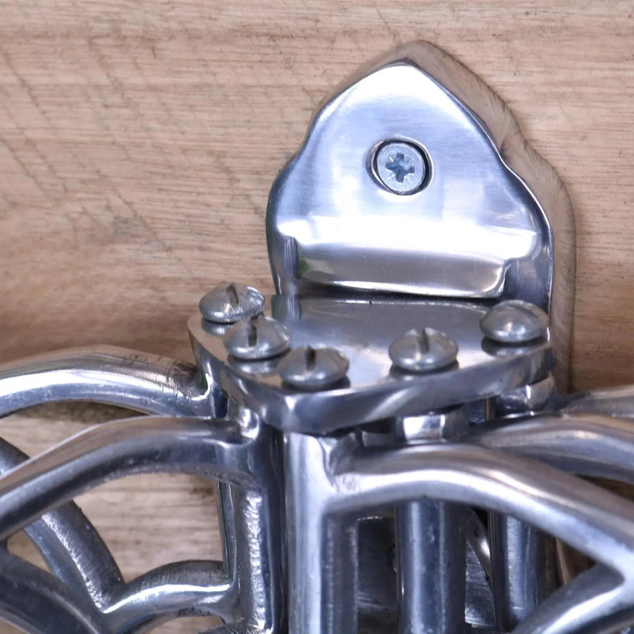 Premium Kesda 5 Way Captains Swivel Hooks, Luxury Wall-Mounted Aluminum Hook Rack for Stylish Organization by Maravi at brixbailey.com