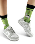 Corny Cow Bamboo Socks