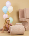 Aesthetic Shape Set 4-Elements - Powder Pink