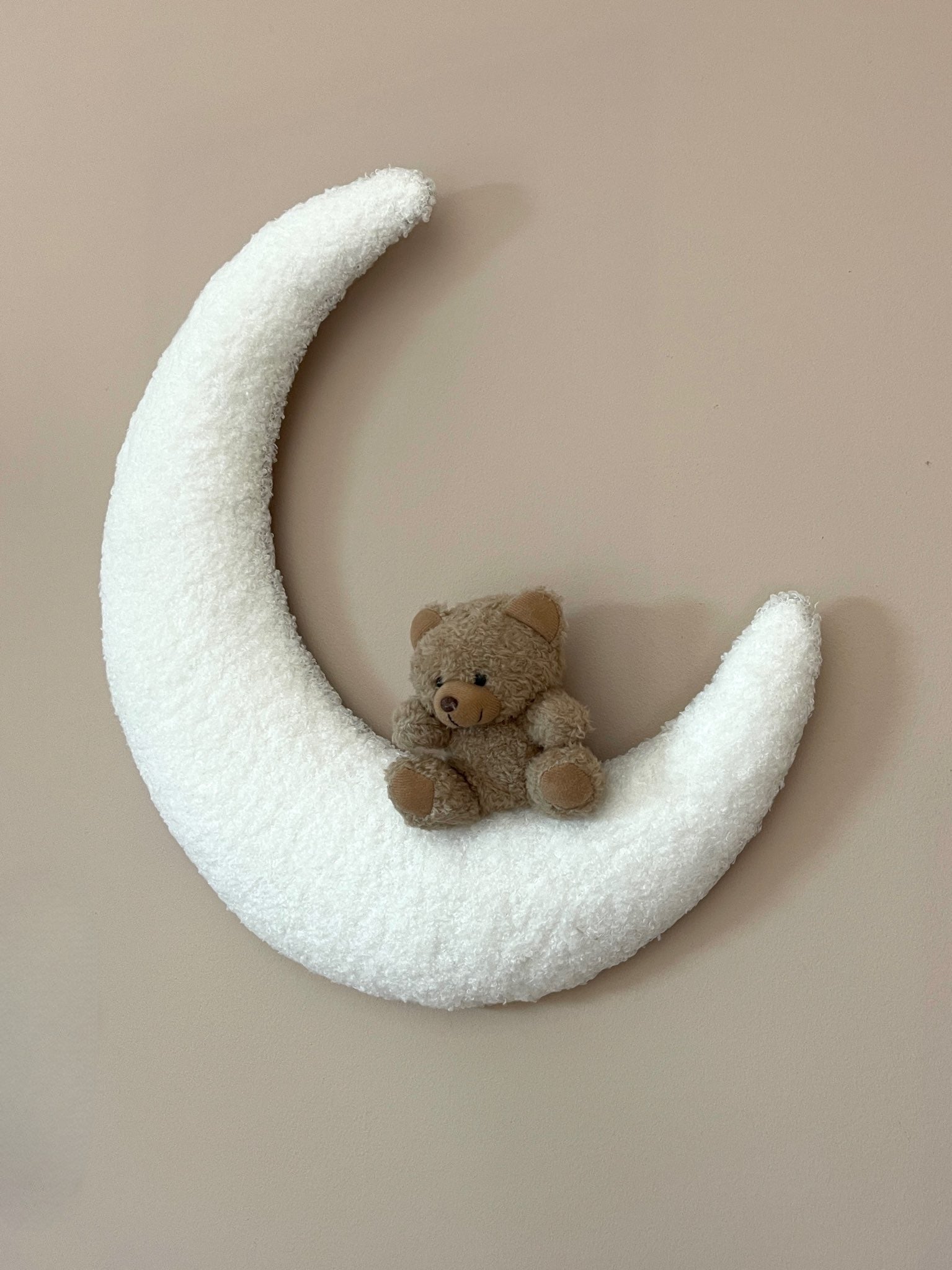 Handmade Moon &amp; Teddy Bouclé wall lamp-9