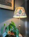Blue & Green Rainforest Velvet Steep Empire Lampshade | Handmade Ceiling Light Shade | UK