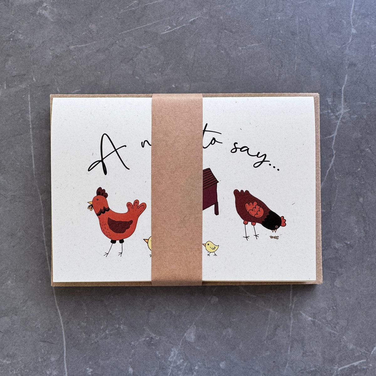 Chicken Notecards