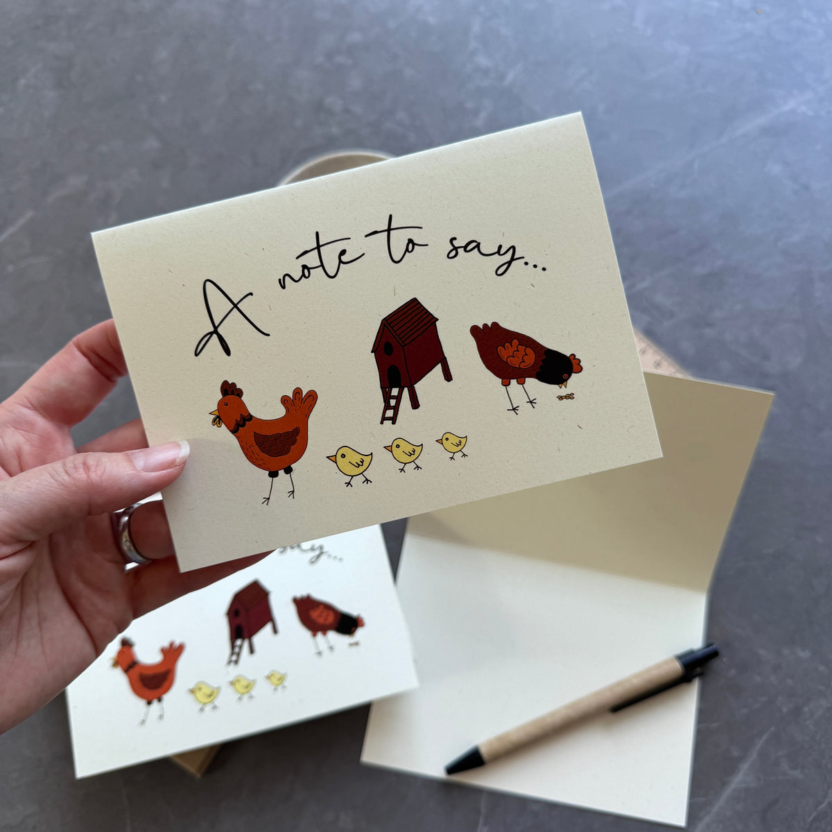 Chicken Notecards