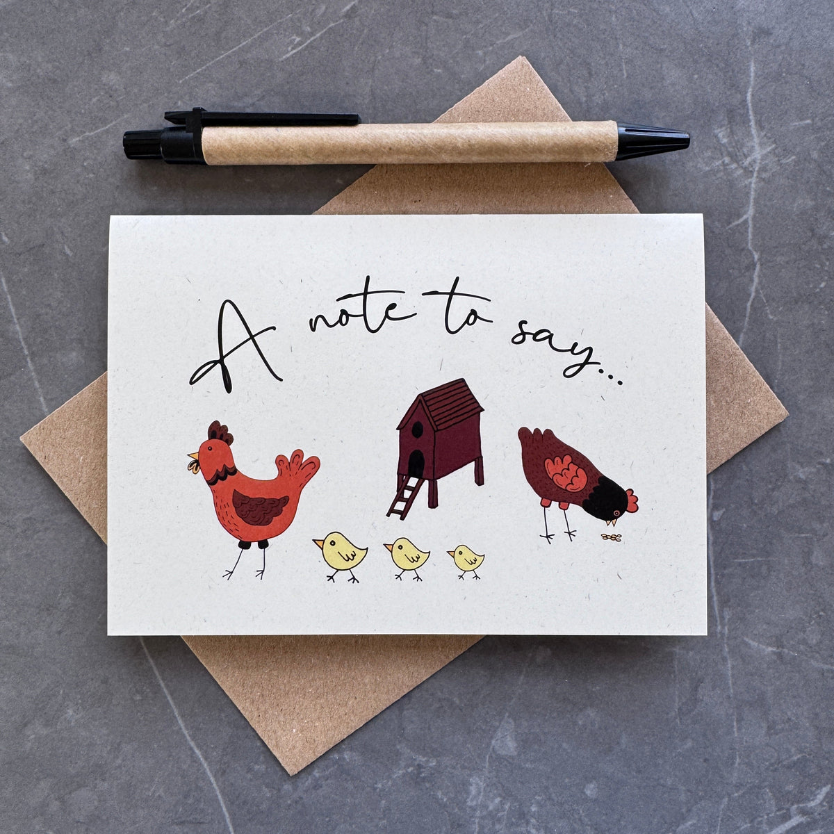 Chicken Notecards