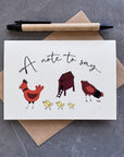 Chicken Notecards