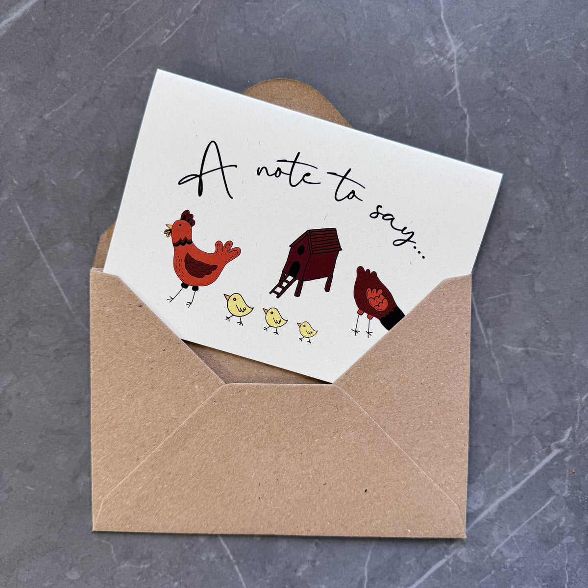 Chicken Notecards