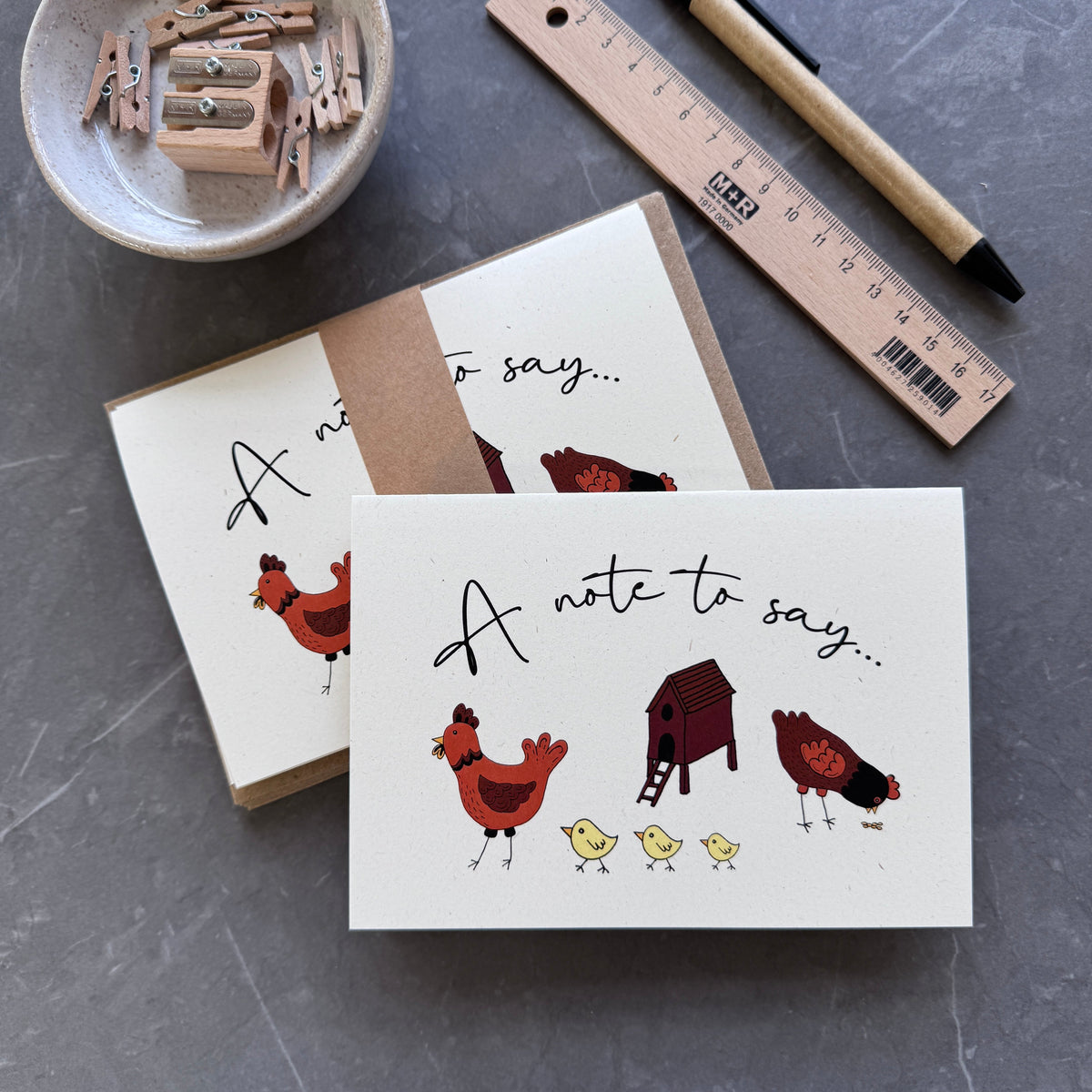 Chicken Notecards
