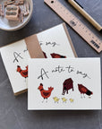 Chicken Notecards