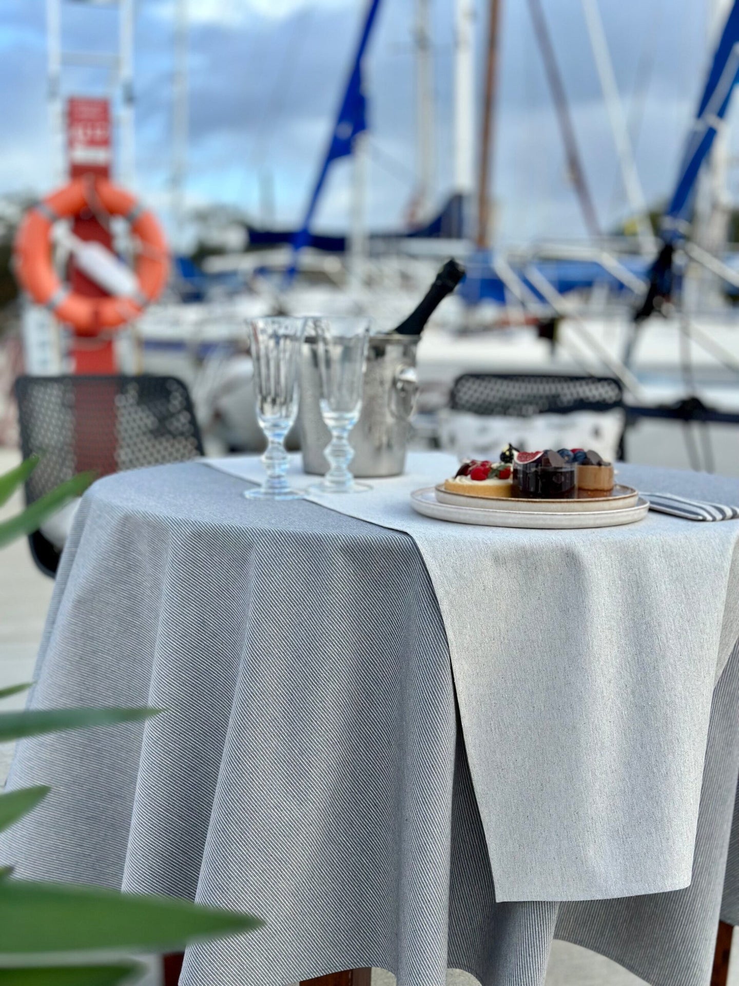 Eco-Friendly Elegance with Nord 3 Collection Table Runner - Sustainable & Stylish Decor by Hortensias Home at www.brixbailey.com