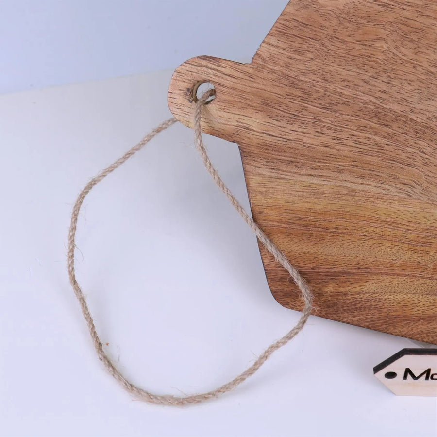 Premium Mini Serving Board with Floral Motif, Sustainable Mango Wood, Elegant Table Decor, Handcrafted Cheese Board, Stylish Kitchenware by Maravi at brixbailey.com