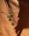 Salt Sterling Silver Pendant Necklace