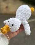 Puddles the Plush Crochet Duck – Handmade Keepsake Toy
