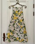 Lemon Linen Ladies Apron