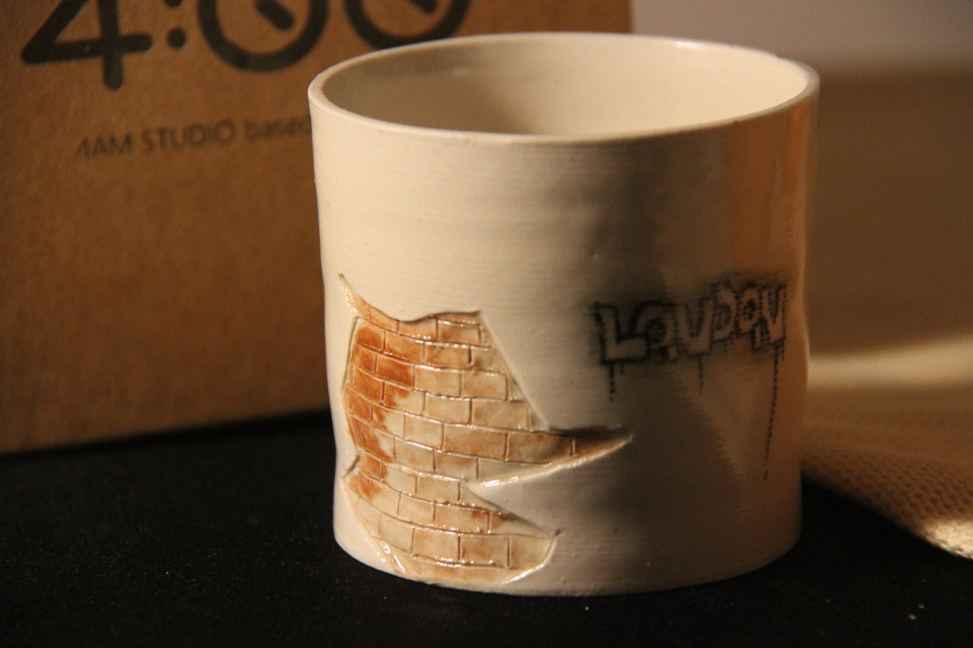London Wall Red Brick Mug