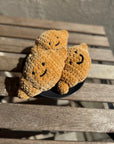 Cleo the Croissant Plushie – Soft Handmade Crochet Bakery Toy