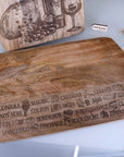 Luxury wooden serving board with cheese and wine laser engraving, premium mango wood, stylish dining accessory, best-selling kitchen gift by Maravi at brixbailey.com