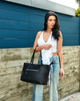 Mid Zip Tote