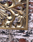 Talwara Filigree Gold Wall Art Metal
