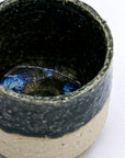 Bluvio Handmade Ceramic Milled Stoneware Espresso Mug