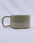 Bianca Grande Handmade Milled Stoneware Big Ceramic Mug