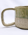 Bianca Grande Handmade Milled Stoneware Big Ceramic Mug