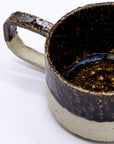 Blulume Grande Handmade Milled Stoneware Big Ceramic Mug