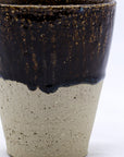 Bluvio Quadra Milled Stoneware Tall Handmade Ceramic Cup