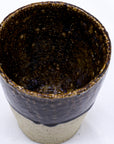 Bluvio Quadra Milled Stoneware Tall Handmade Ceramic Cup