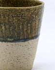 Bluverde Quadra Milled Stoneware Tall Handmade Ceramic Cup