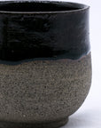 Bluverde Tazza Handmade Ceramic Smoked Grey Stoneware Short Cup
