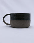 Bluverde Arte Handmade Ceramic Smoked Grey Stoneware Mug