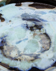 27 cm Tidepool Smoked Grey Large Stoneware Handmade Ceramic Dinner Plate