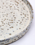 23 cm Saltfoam Stoneware Handmade Ceramic Dinner Plate