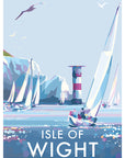 Isle of Wight Vintage Travel Poster Print