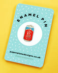 Ice Cool Craft Beer Can Enamel Pin Badge