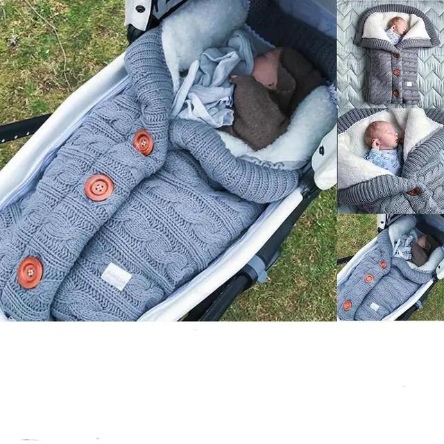 Baby Winter Warm Sleeping Bag - Cozy, Soft & Snug for Infants & Toddlers by Baby Lamby at brixbailey.com