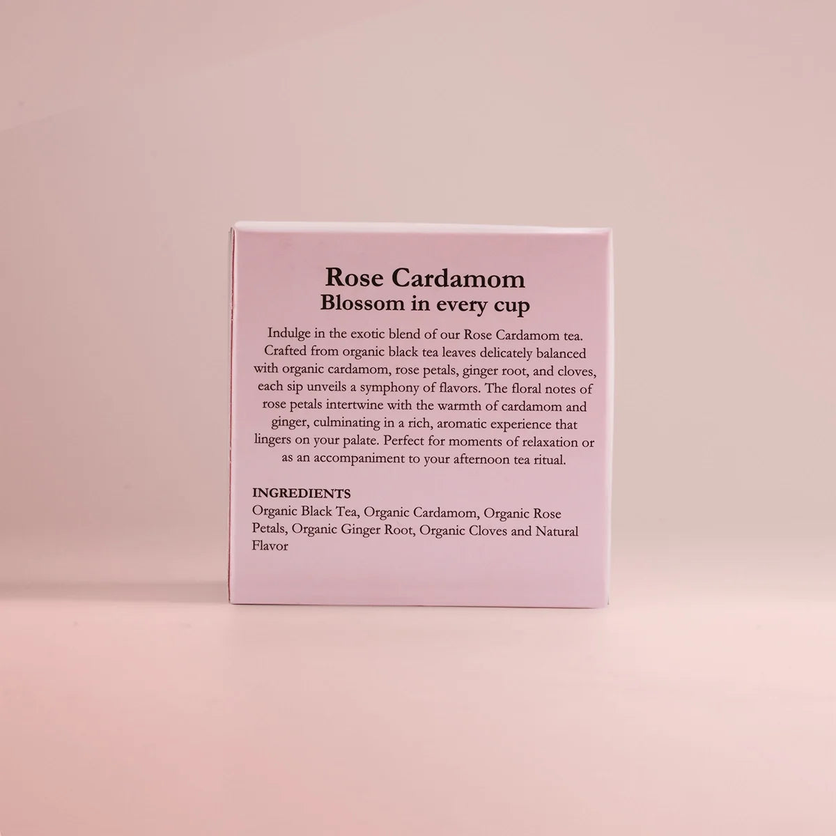 Organic Rose &amp; Cardamom Tea - Calm Digestive by Dakshin