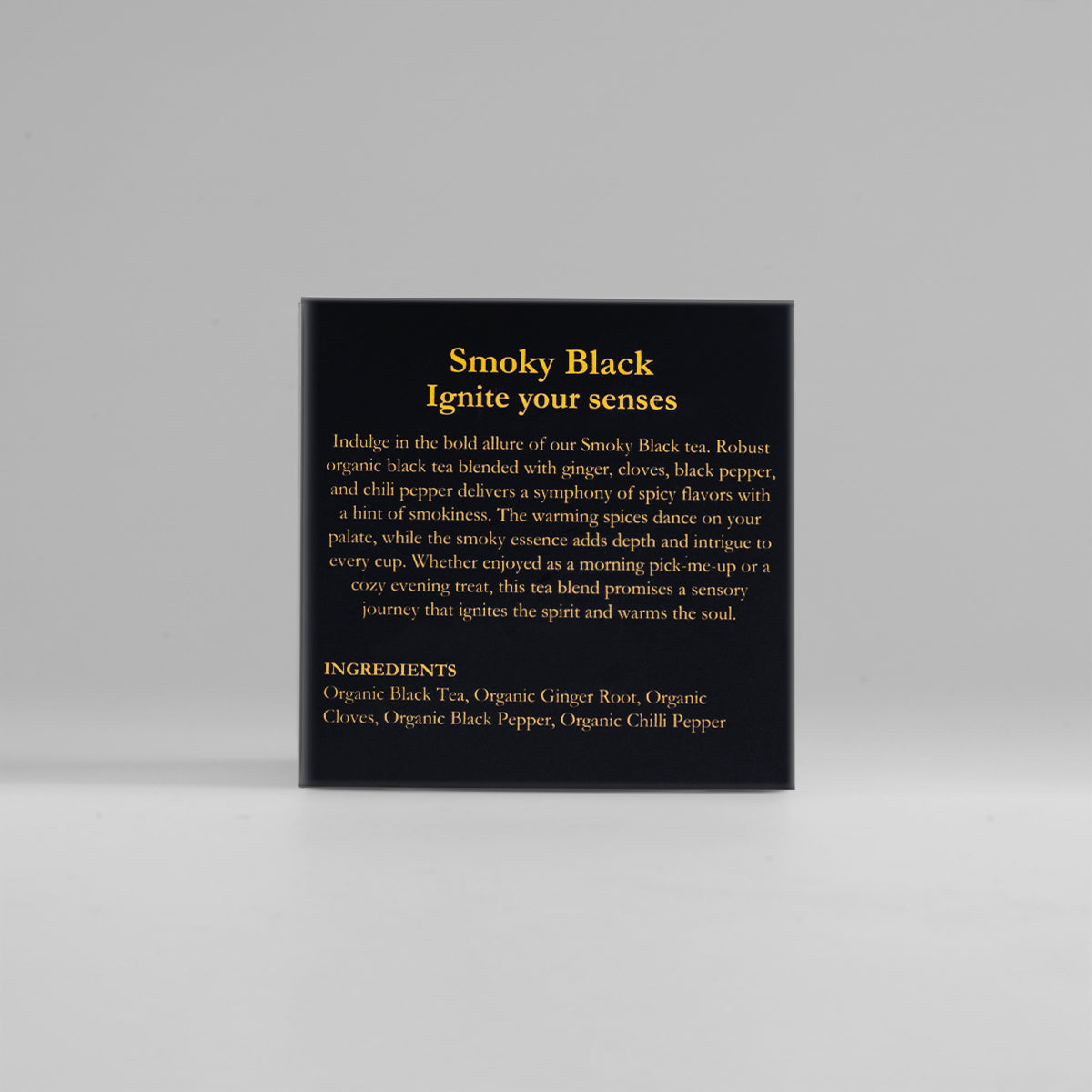 Organic Smoky Black Tea - Bold &amp; Aromatic by Dakshin