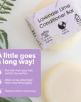 Lavender & Lime Solid Conditioner Bar | Natural Hair Conditioner for All Hair Types | Vegan, Plastic-Free Hair Care