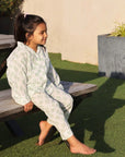 Sage Green Leaf Pyjamas