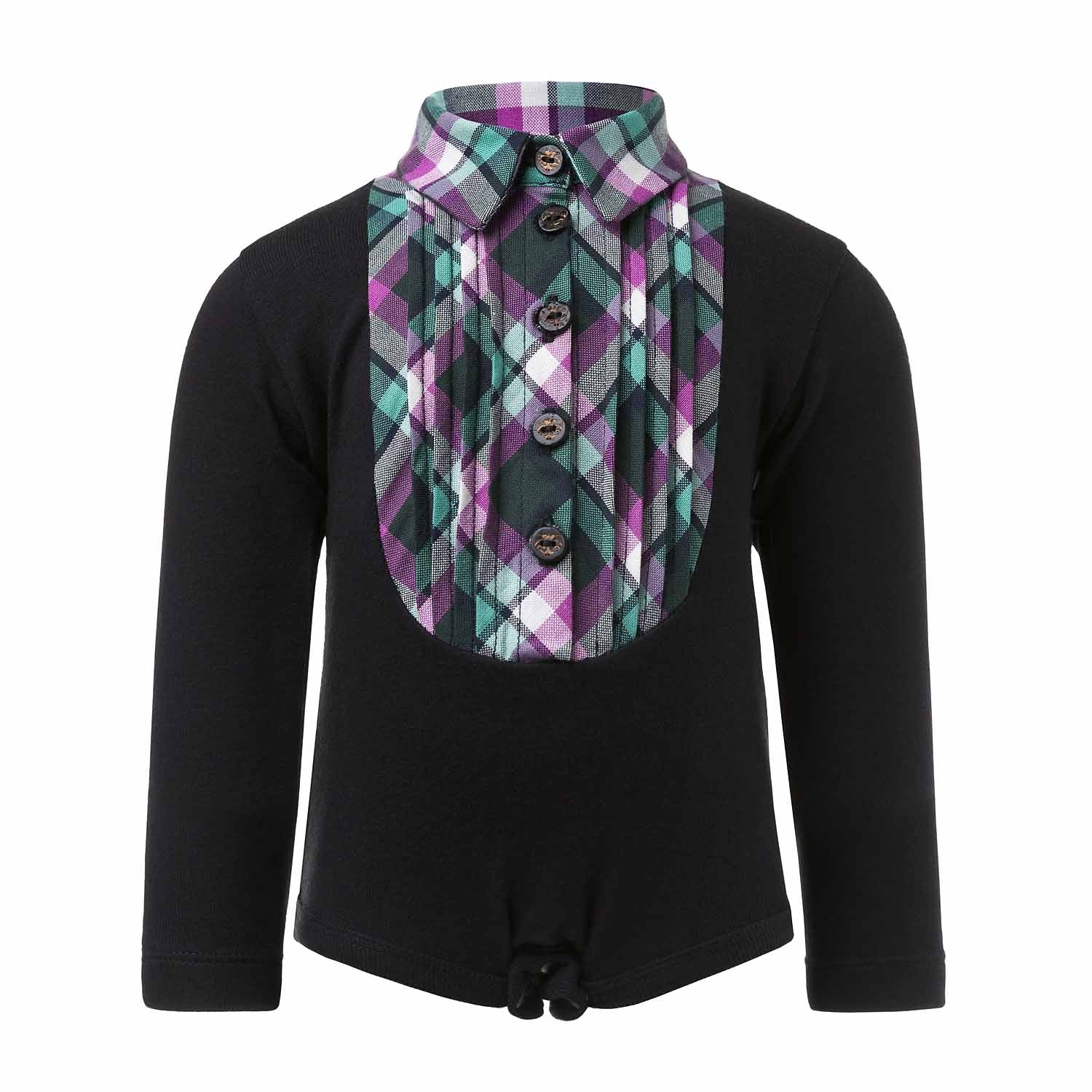 Black Tuxedo Onesie-0