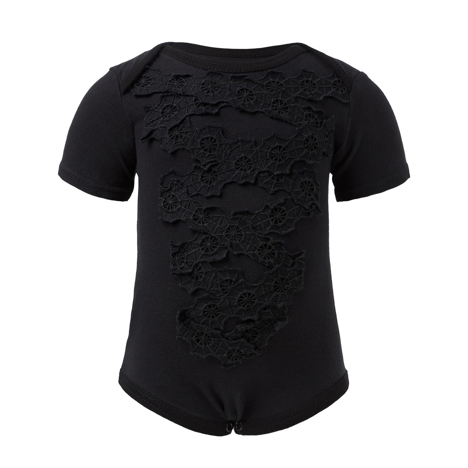 Baby Girl Onesie with Spiderweb Lace-0