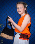 The Piñatex Crossbody — Black