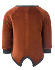 Copper Velvet Baby Jacket-1